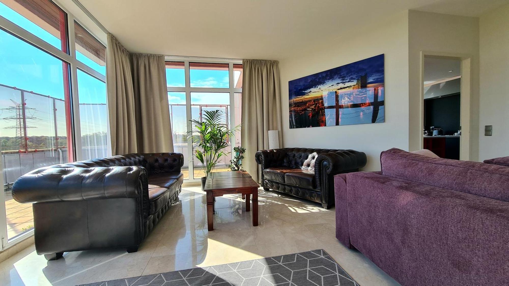 Deluxe Apartment Mit Sauna, Gehobene Ausstattung, Sydney Schwarzenbek Buitenkant foto